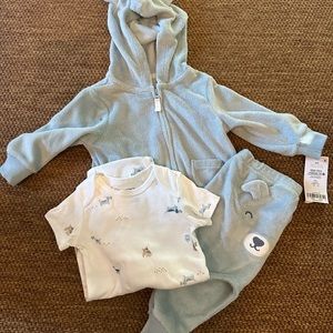 Carters 3-piece baby outfit